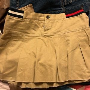 Y2K Vintage Tommy Girl Pleated Mini Skirt